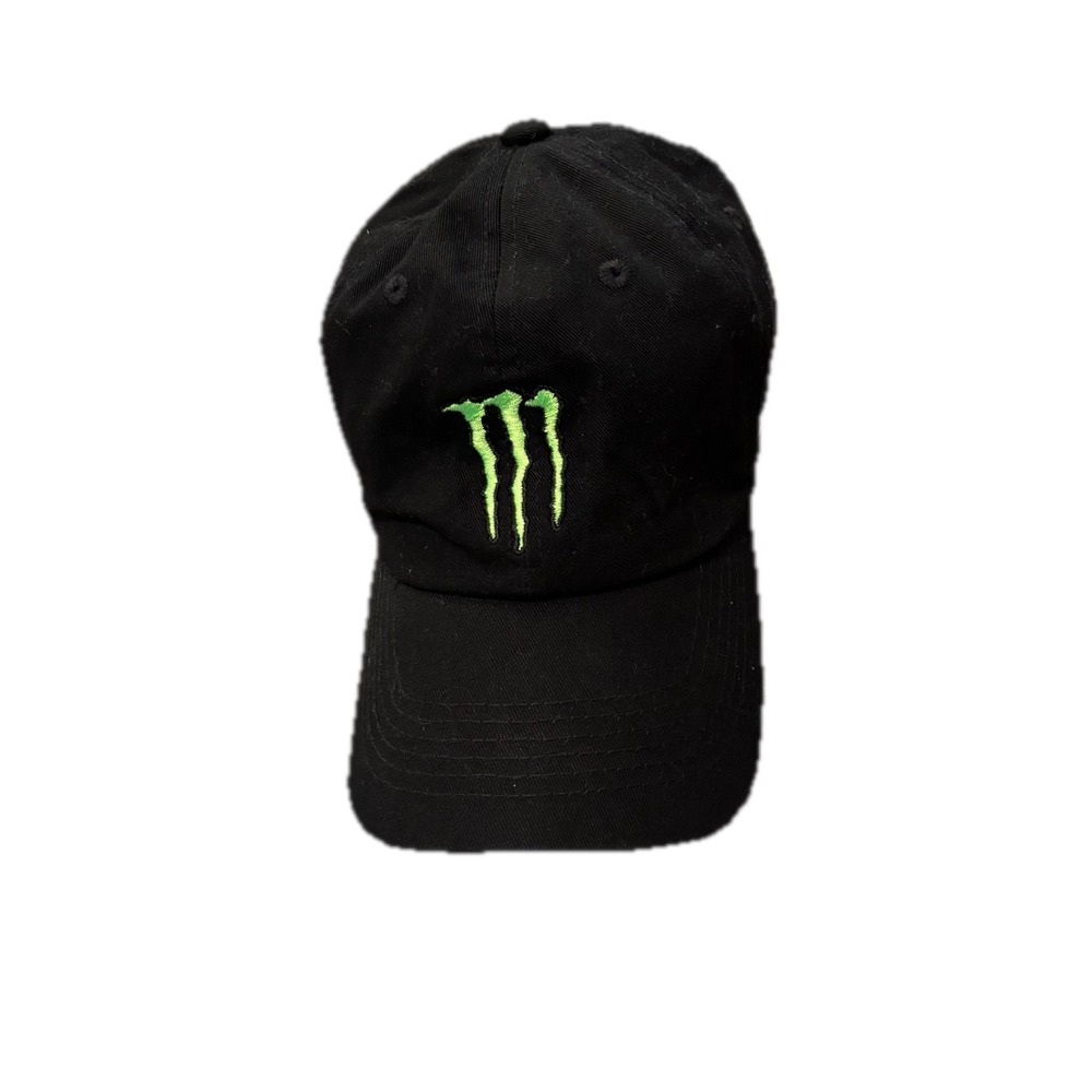 Monster Energy Call of Duty Black Strapback Hat Green Claw Logo Cotton Cap Promo